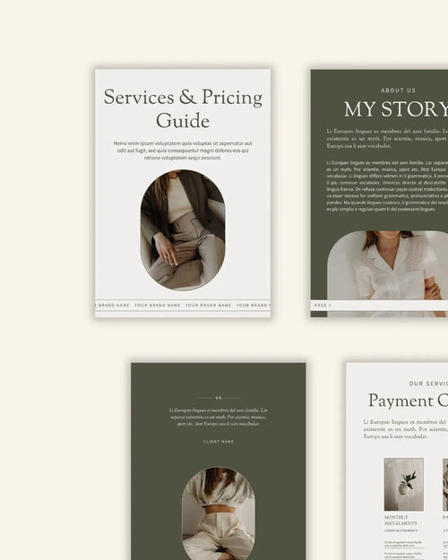 Olive - Services & Pricing Guide