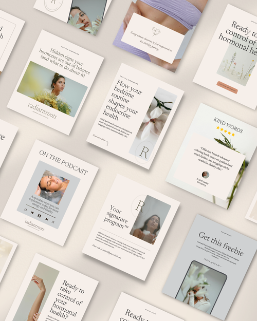 Radiant Roots - Instagram Templates