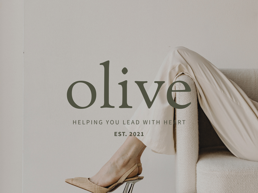 Olive Brand Kit - Earthy, elegant & editorial branding