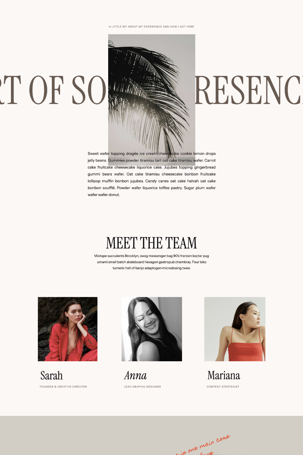 Zephyr Agency - Showit Website Template